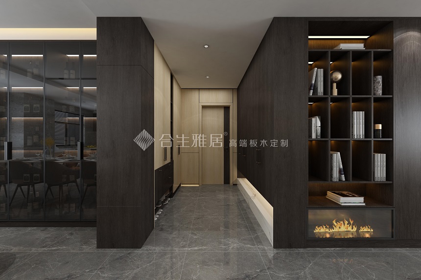 玄關(guan) 櫃定製效果圖